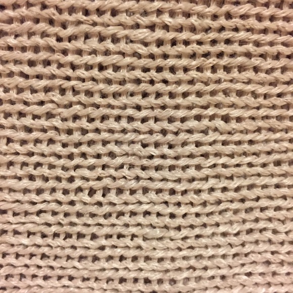 BCBG Beige/Light Brown Knit Sweater, Small - Picture 3 of 7